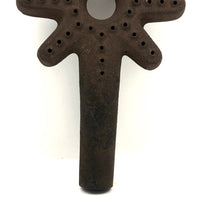 Sculptural Old Iron Star (A Stove Burner Head I think!)