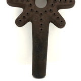 Sculptural Old Iron Star (A Stove Burner Head I think!)