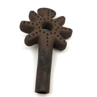 Sculptural Old Iron Star (A Stove Burner Head I think!)
