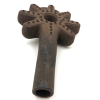 Sculptural Old Iron Star (A Stove Burner Head I think!)