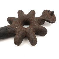 Sculptural Old Iron Star (A Stove Burner Head I think!)