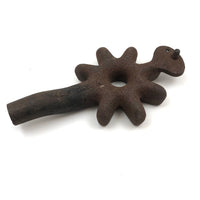 Sculptural Old Iron Star (A Stove Burner Head I think!)