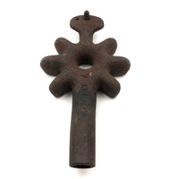 Sculptural Old Iron Star (A Stove Burner Head I think!)