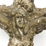 Jesus on Cross Encrusted in Barnacles!