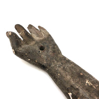 Very Old Hand-Carved Arm with Stigmata