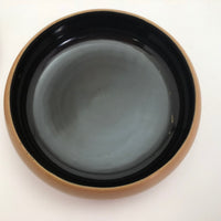 Japanese Vintage Hand-painted Lacquer Bento Box with Figure Pulling Boat