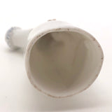 Antique Hand-painted Porcelain Bottle-Shaped Candlesnuffer with Monkey!