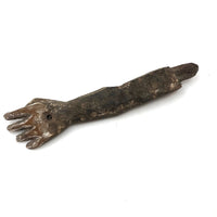 Very Old Hand-Carved Arm with Stigmata