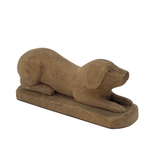 C.C. Hoke 1903 Beautifully Carved Little Guardian Dog!