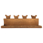 Fabulous Homemade Wooden Four Birds Knock Down Target