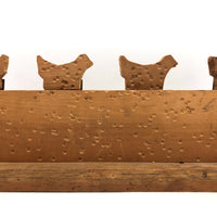 Fabulous Homemade Wooden Four Birds Knock Down Target