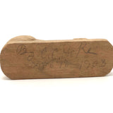 C.C. Hoke 1903 Beautifully Carved Little Guardian Dog!