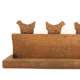 Fabulous Homemade Wooden Four Birds Knock Down Target