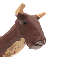 Very Sweet Folk Art Cow