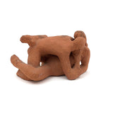 Amorous Couple, Erotic Clay Sculpture