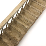 Great Old Painted Wood Dollhouse Staircase