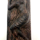 Hand-carved Reclining Nude Draped in Bedsheets