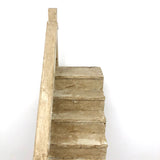 Great Old Painted Wood Dollhouse Staircase
