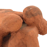 Amorous Couple, Erotic Clay Sculpture