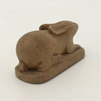 C.C. Hoke 1903 Beautifully Carved Little Guardian Rabbit!