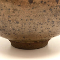 Stoneware Pottery Footed Bowl
