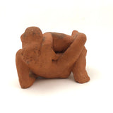 Amorous Couple, Erotic Clay Sculpture