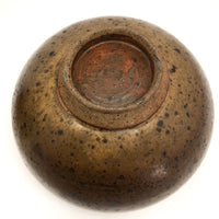 Stoneware Pottery Footed Bowl