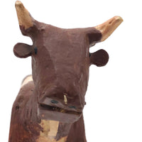 Very Sweet Folk Art Cow