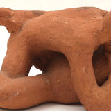 Amorous Couple, Erotic Clay Sculpture