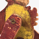 Wonderful Old Jointed Clown Whirligig Fragment