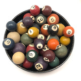 Mixed Lot of Miniature Billiard Balls
