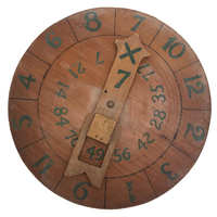 Handmade Multiplication Teaching Dial