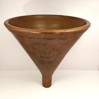 Maurice A.Knight Company Huge Stoneware Funnel