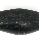 Striking Old Hand-carved Black and White Chesapeake Bay Working Decoy