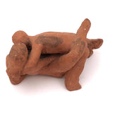 Amorous Couple, Erotic Clay Sculpture