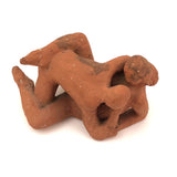 Amorous Couple, Erotic Clay Sculpture
