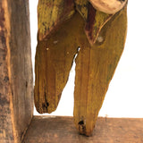 Wonderful Old Jointed Clown Whirligig Fragment