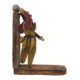Wonderful Old Jointed Clown Whirligig Fragment