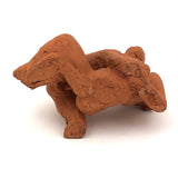 Amorous Couple, Erotic Clay Sculpture