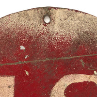 Old Painted Sheet Metal Lucky 13