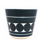 Mid-Century Danish Modern Hand-painted Knabstrup Planter