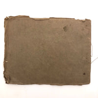 British 1823 School Botany Notebook with Drawings Throughout