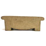 Vintage Handmade Miniature Wooden Sofa and Chair with Great Lines
