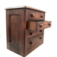 Lovely Antique Four Drawer "Salesman Sample" Chest