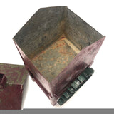 Red Painted Tin Folk Art Flour Mill from the Dummer Estate, Rowley MA