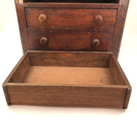 Lovely Antique Four Drawer "Salesman Sample" Chest