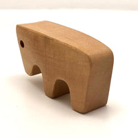 Pair of Vintage Swiss Wooden Cutout Animals in the Manner of Antonio Vitali