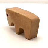 Pair of Vintage Swiss Wooden Cutout Animals in the Manner of Antonio Vitali