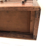 Lovely Antique Four Drawer "Salesman Sample" Chest