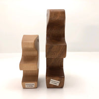 Pair of Vintage Swiss Wooden Cutout Animals in the Manner of Antonio Vitali